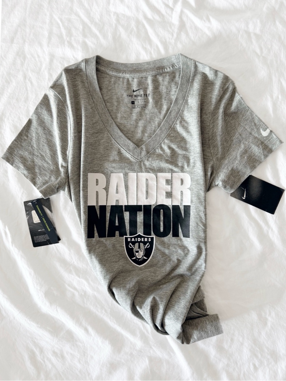NWT • Nike Raiders Nation V-Neck Tee